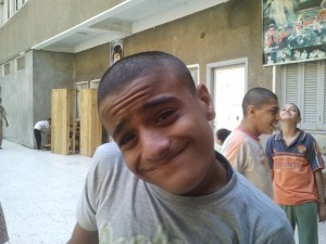 intellectually disabled boy