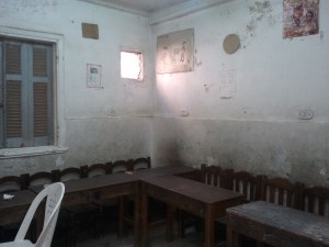 classroom in the old hospital